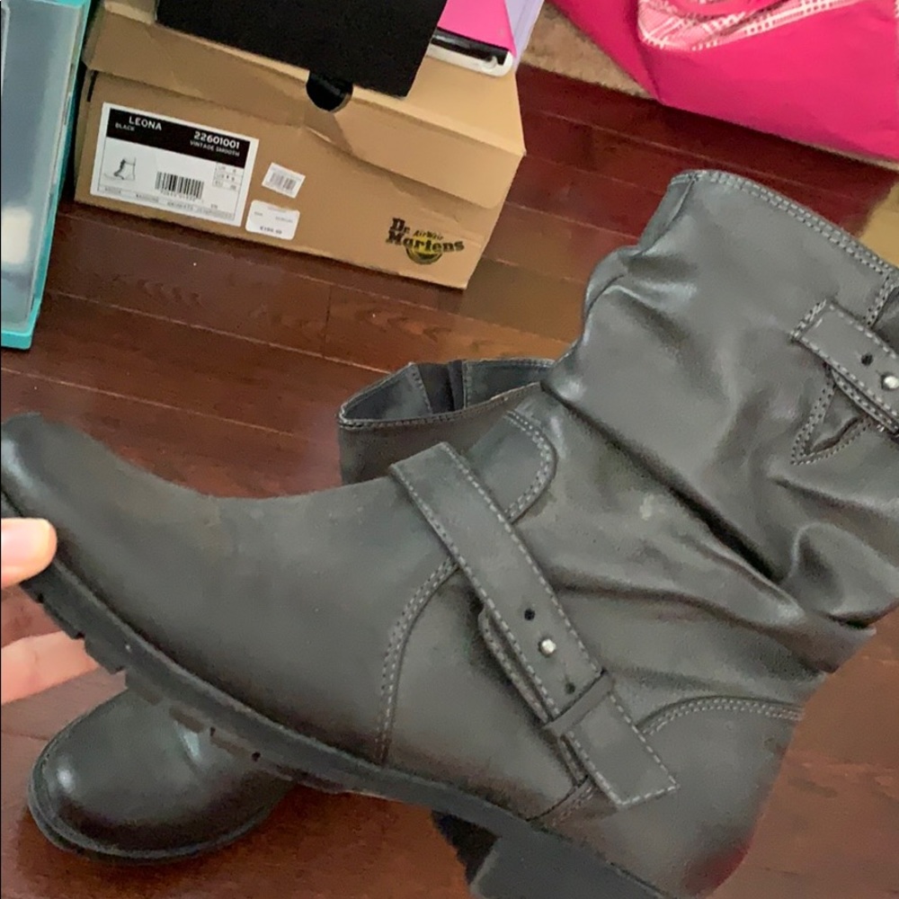Gray Booties - Picture 3 of 4
